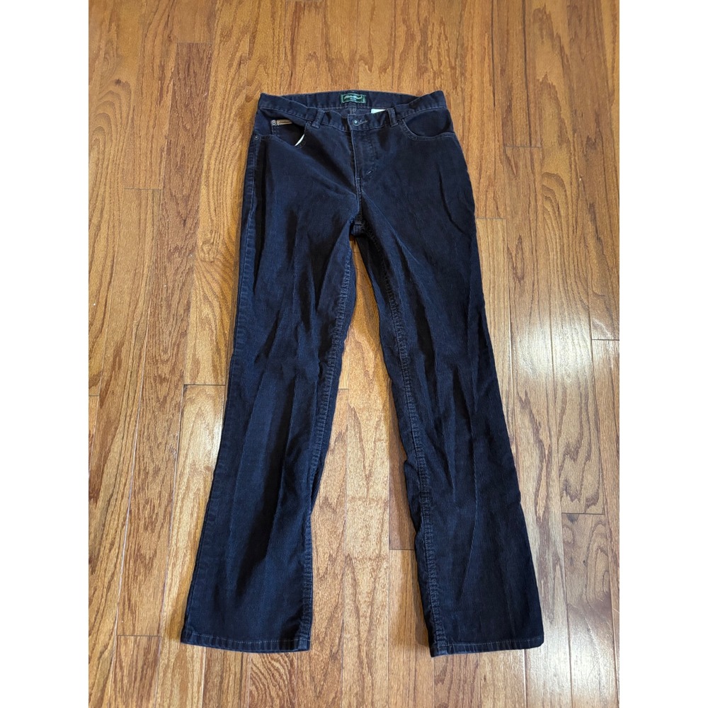Eddie‎ Bauer Brown Bootcut Corduroy Pants Size 8